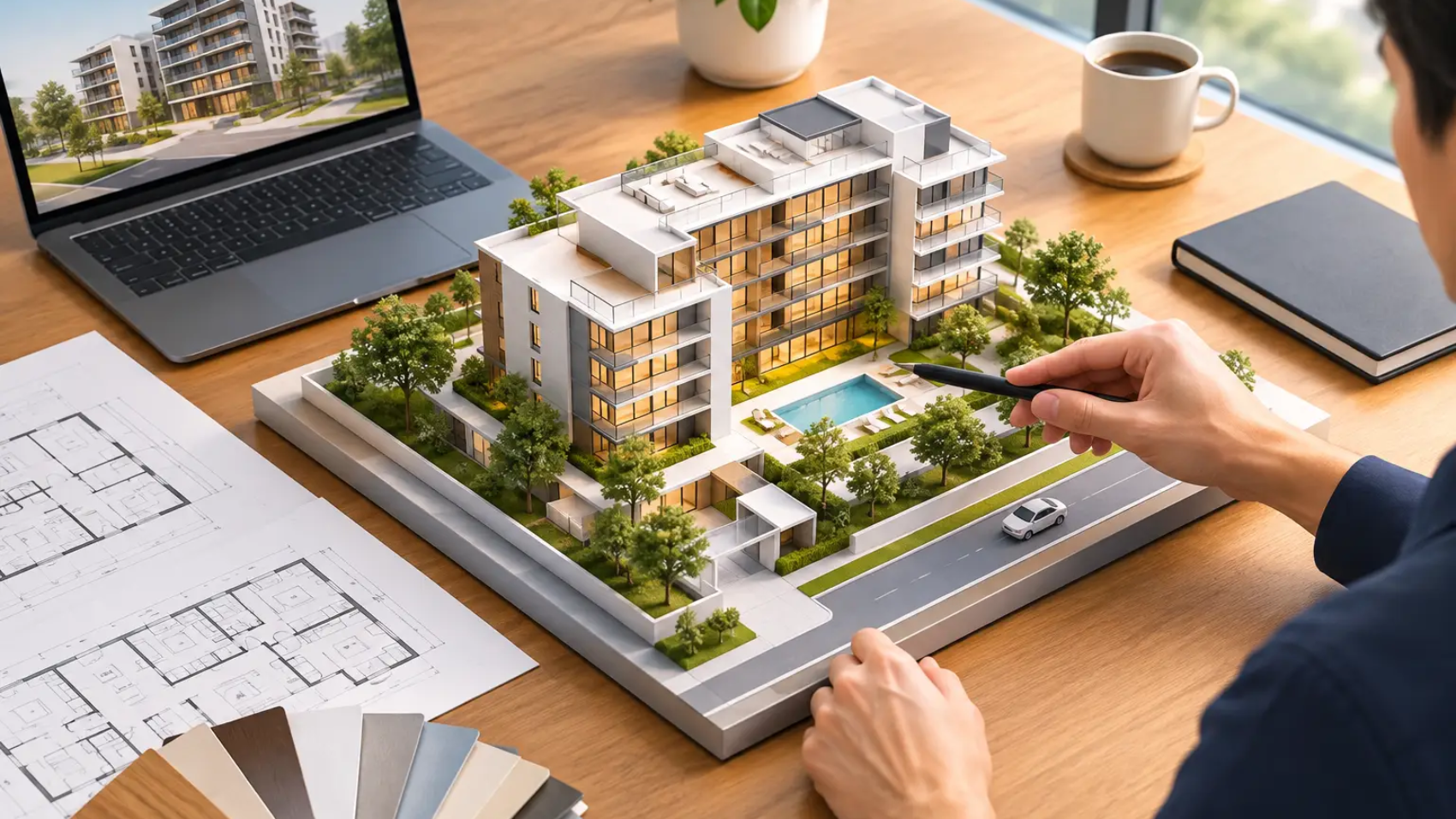 Maquetas arquitectónicas profesionales para decidir